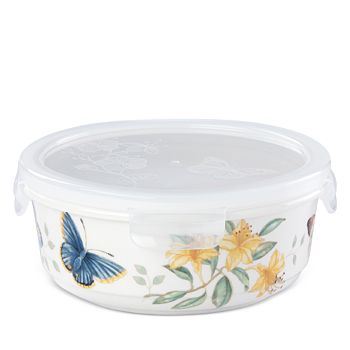 Lenox - Butterfly Meadow Large Round Food Storage Container