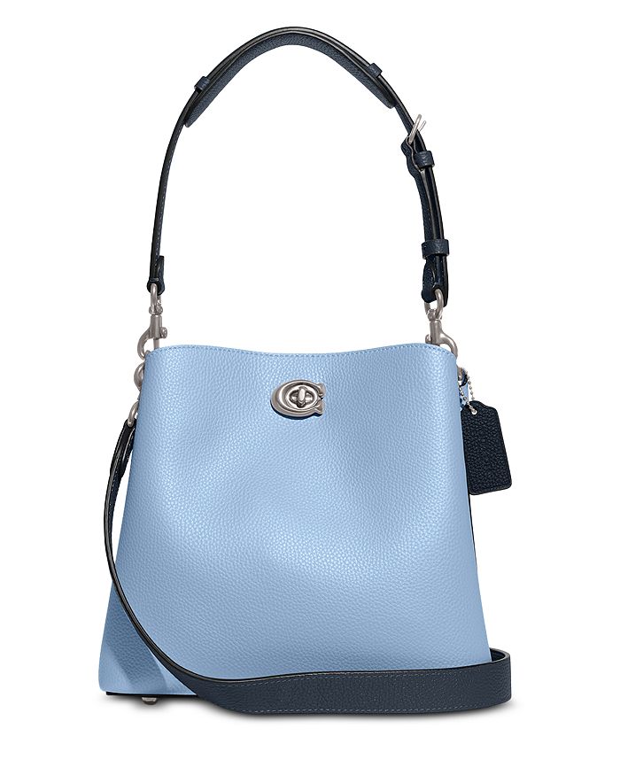COACH Willow Small Leather Bucket Bag | Bloomingdale's