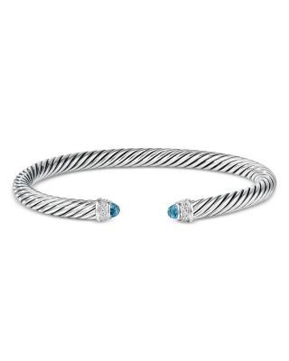 Cable Classics Bracelet with Gemstones and Diamonds, 5mm