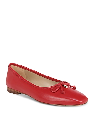 Shop Sam Edelman Women's Meadow Slip On Ballet Flats In Begonia Red