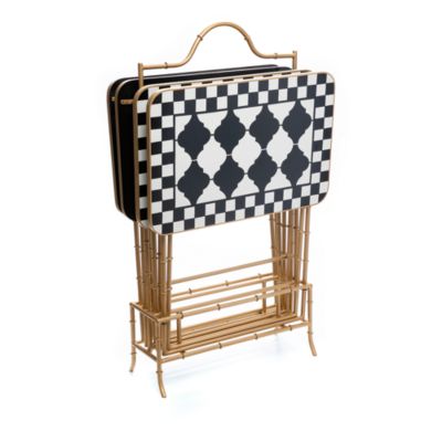 Butterfly Collection Cocktail Trays, Set of 4