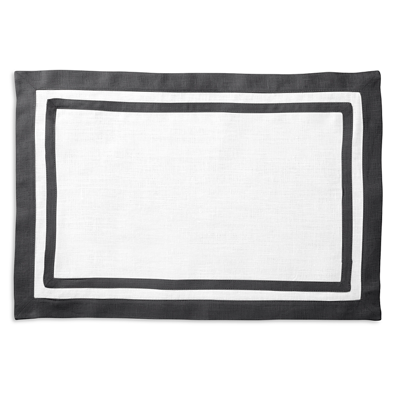 Matouk Rectangle Placemats, Set Of 4 In Sapphire