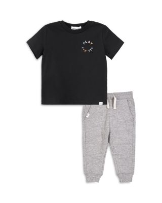Miles the Label Boys' Short Sleeved Tee & Pants Set - Baby