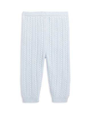 Unisex Cotton Cable Knit Sweater Pants - Baby