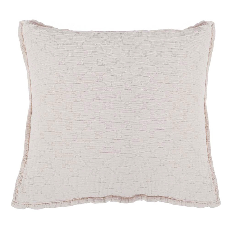 Pom Pom At Home Ojai Euro Sham In Blush