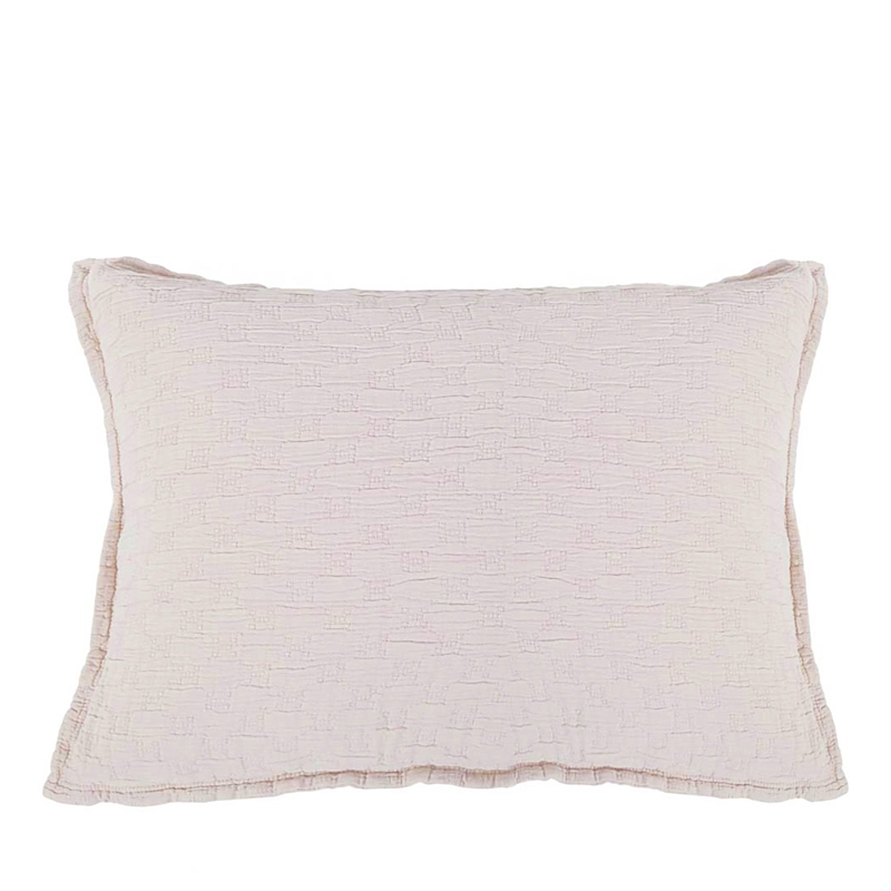 Pom Pom At Home Ojai Matelasse Sham In Blush