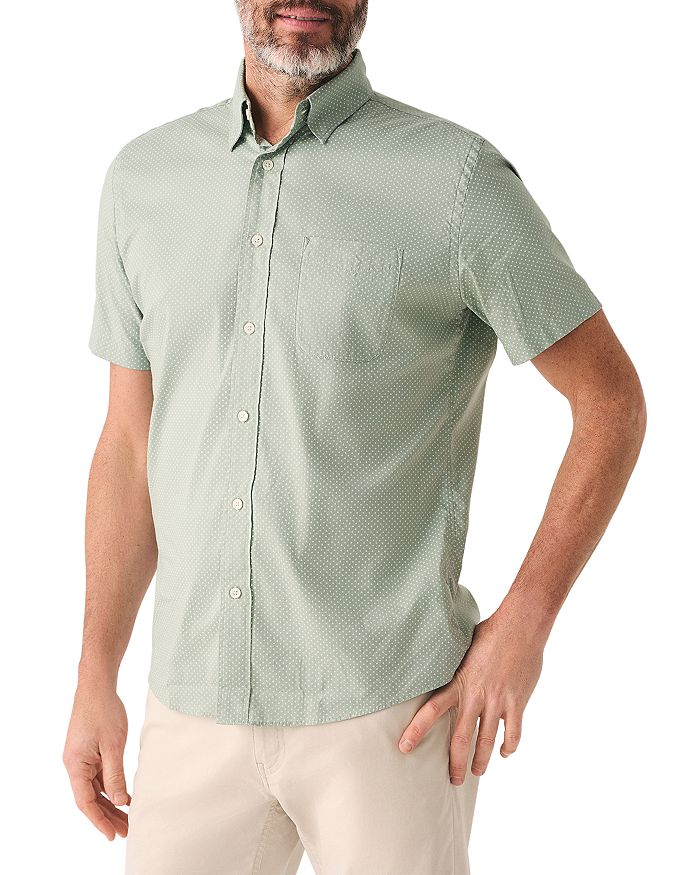 Faherty Movement Relaxed Fit Button Down Shirt Bloomingdale's