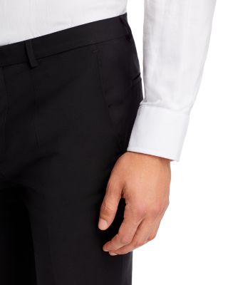 Hugo Hesten Stretch Wool Extra Slim Fit Suit Pants