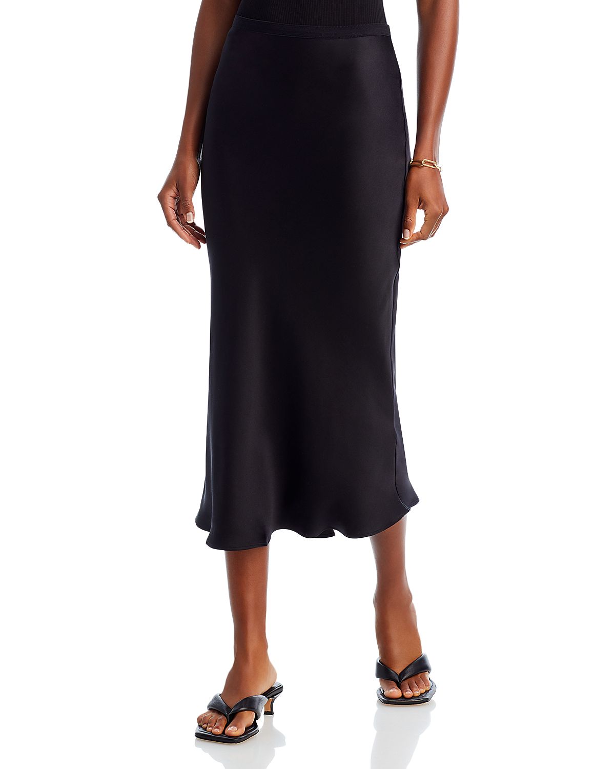 Bar Silk Skirt