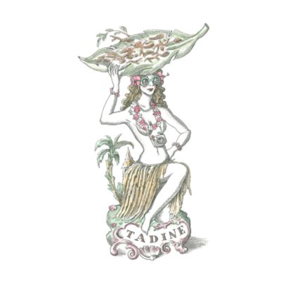 Tadine Classic Candle, Sandalwood, 9.5 oz. 