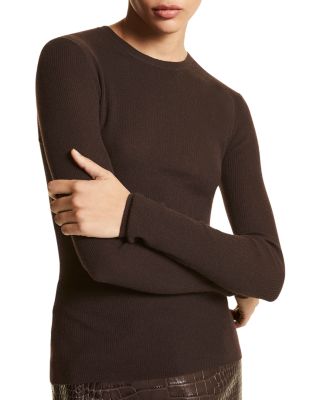 Cashmere Hutton Rib Top  