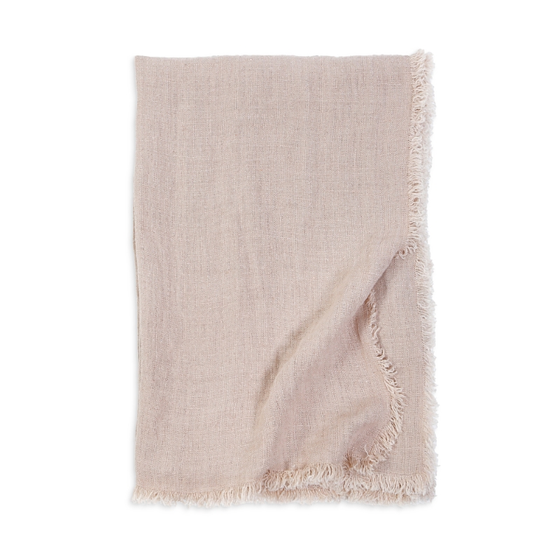 Pom Pom At Home Laurel Oversized Throw Blanket In Blush