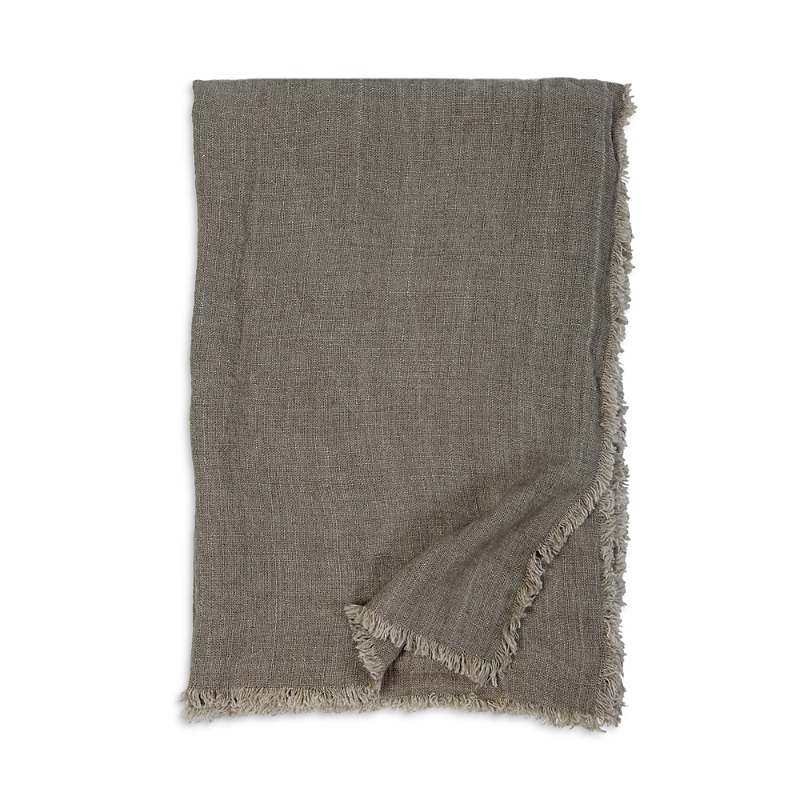 Pom Pom At Home Laurel Oversized Throw Blanket In Pebble