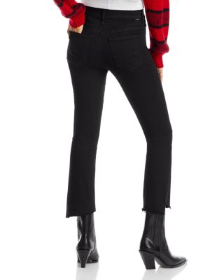 The Insider High Rise Crop Step Fray Bootcut Jeans in Not Guilty