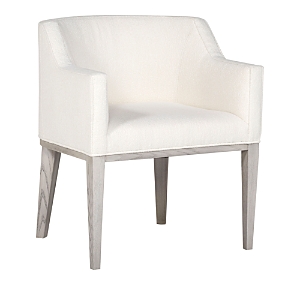 Vanguard Furniture Cove Curved Dining Chair In Winter