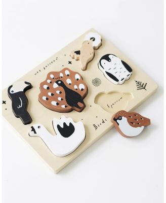 Wooden Tray Puzzle - Birds
