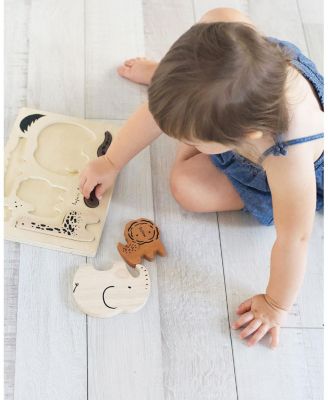 Wooden Tray Puzzle - Bugs