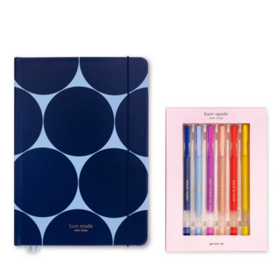 kate spade new york - Joy Dot Notebook and Gel Pens