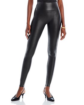 HUE womens Body Gloss Black Legging - S 2X - retail Was 16.99