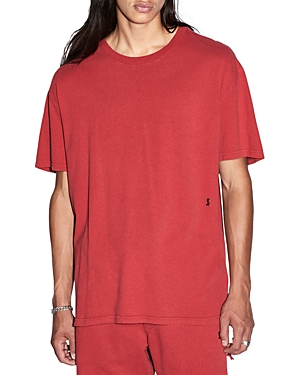 Ksubi Oversized Crewneck Tee In Red