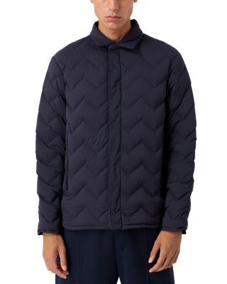 Emporio Armani Chevron Quilted Down Jacket Bloomingdale s