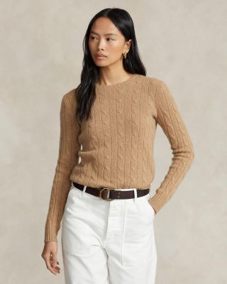 Cable Knit Cashmere Sweater