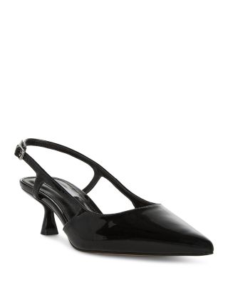 STEVE MADDEN - Women's Legaci Pointed Toe Slingback Kitten Heel Pumps