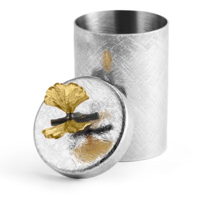 Butterfly Ginkgo Round Container