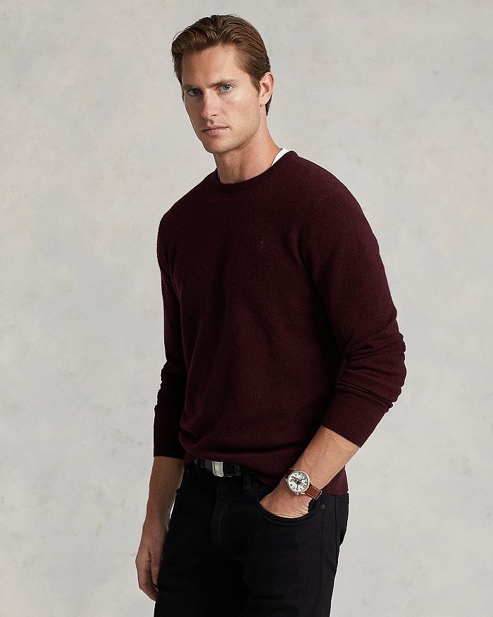 Polo Ralph Lauren Wool Regular Fit Crewneck Sweater | Bloomingdale's