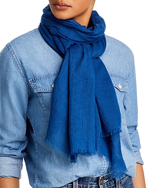 Echo Sustainable Crinkle Wrap In Estate Blue
