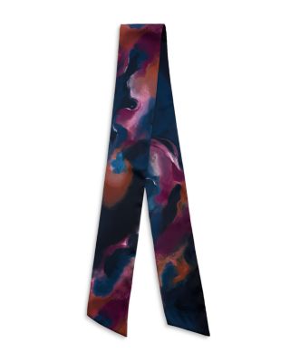 Watercolor Crepe de Chine Scarf