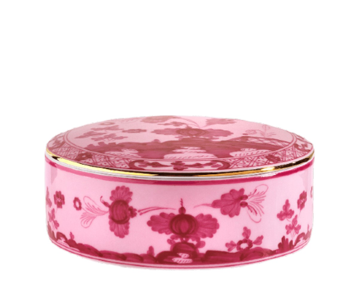 Oriente Italiano Round Box with Cover