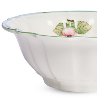 French Garden Fluted Rice Bowl
