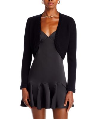 AQUA - Braided Trim Shrug - Exclusive