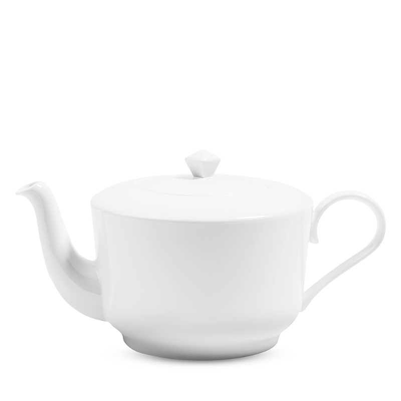 Richard Brendon White Medium Teapot In White