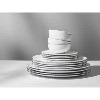 White Medium Coupe Bowl, Set of 2