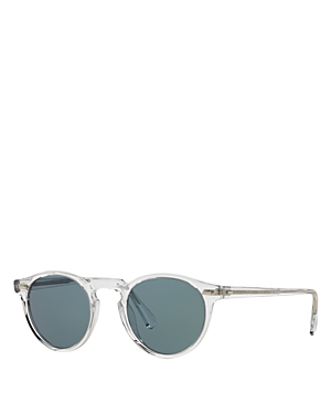 Photos - Sunglasses Oliver Peoples Gregory Peck Round , 50mm 0OV5217S1101R850W