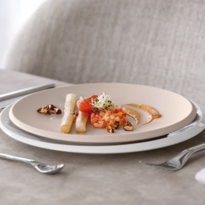New Moon Beige Salad Plate