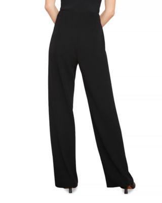 High Waist Crepe Biased Pants