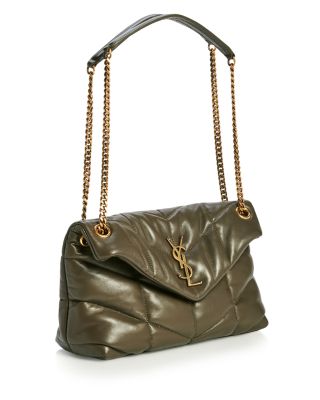 Puffer Small Convertible Shoulder Bag in Nappa Leather