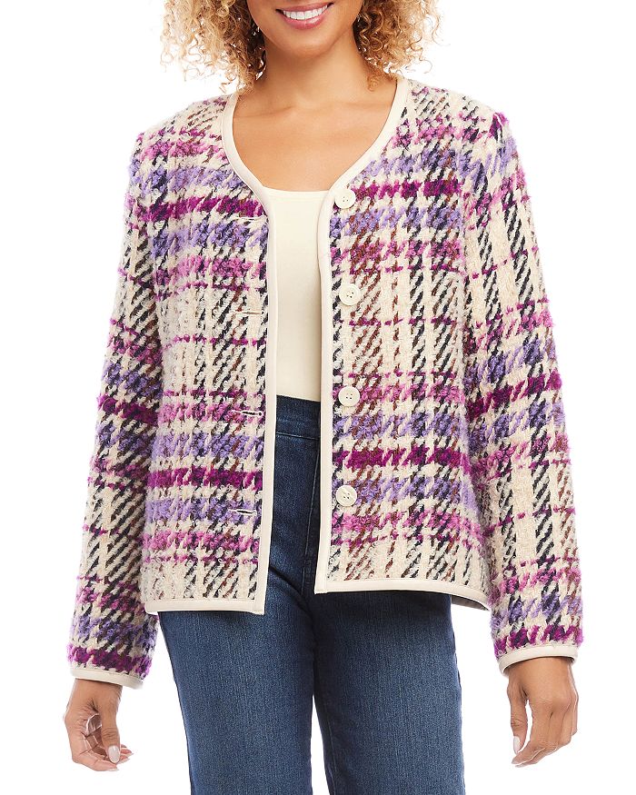 Karen kane boucle new arrivals jacket