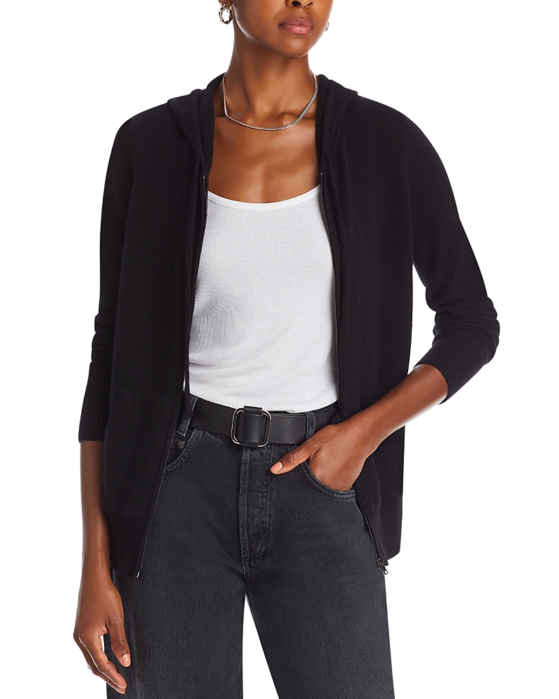 C by Bloomingdale's Cashmere Zip Hoodie - Exclusive