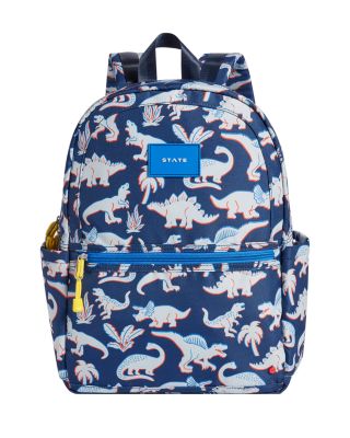 State Unisex Kane Kids Navy Dinos Backpack