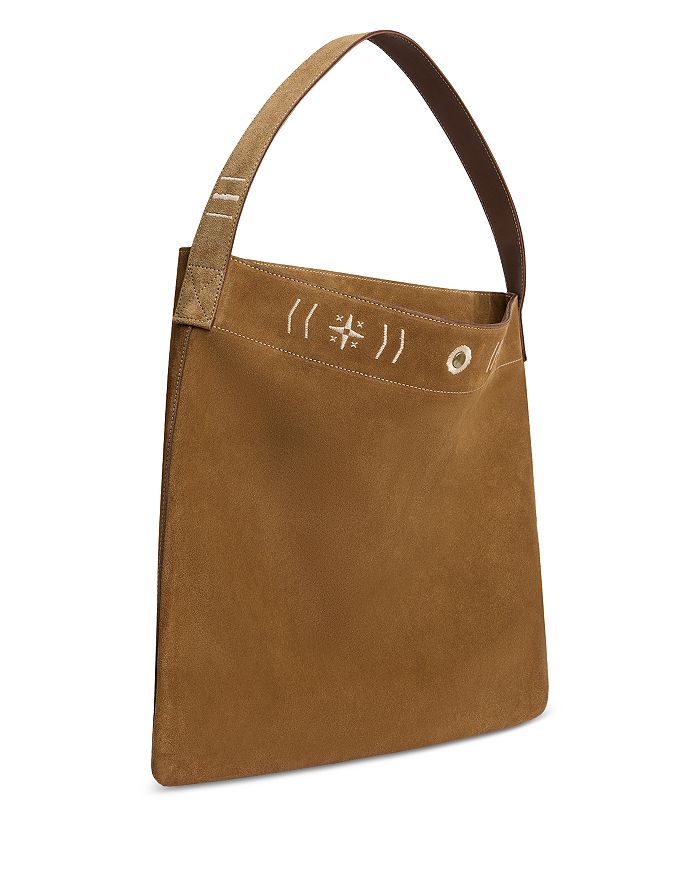 Gerard Darel Lady Amber Suede Leather Tote Bloomingdale s