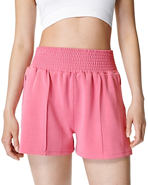 Sweaty Betty Summer Sand Wash Shorts In Lollipop Pink