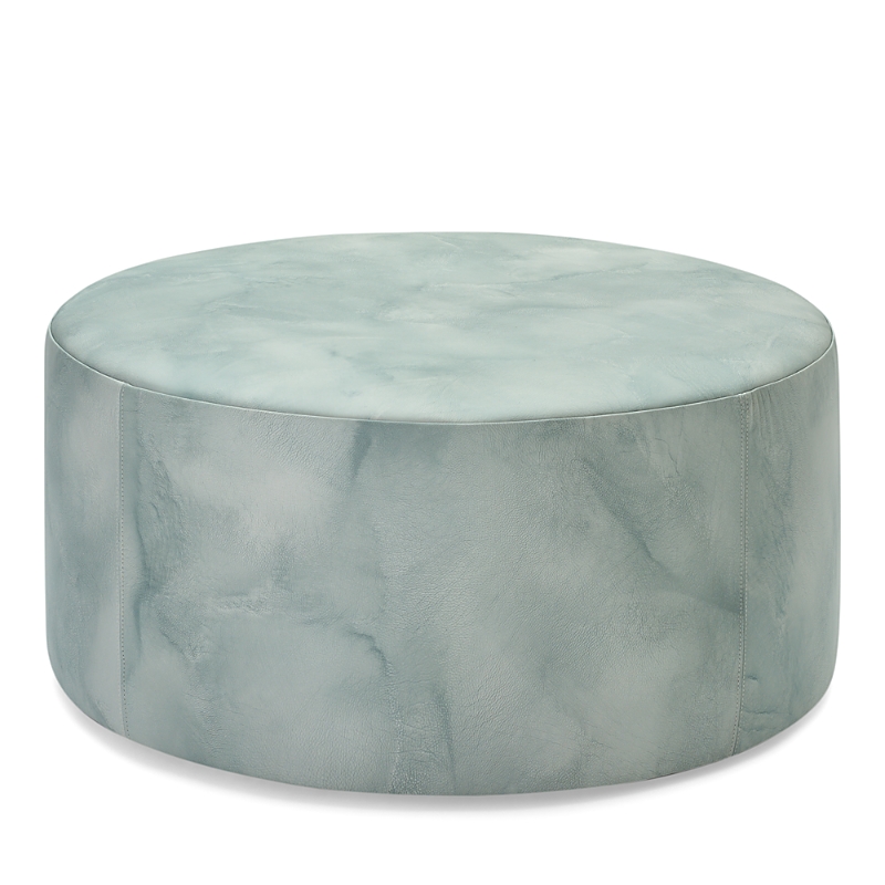 Massoud Frisco Ottoman In Picasso Wisp