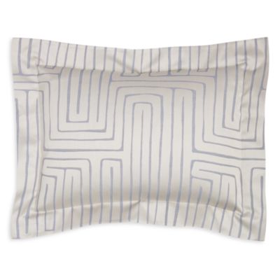 Schlossberg - Silas Beige Flanged Boudoir Pillow Sham