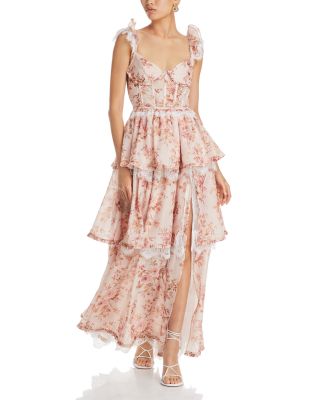 Chapman Jolie Rose Print Dress Bloomingdale's