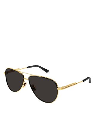Bottega Veneta - Light Ribbon Pilot Sunglasses, 59mm