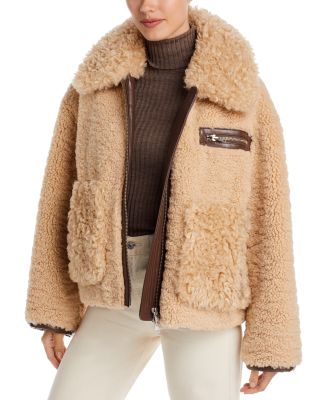 STAND STUDIO - Joann Faux Fur Jacket